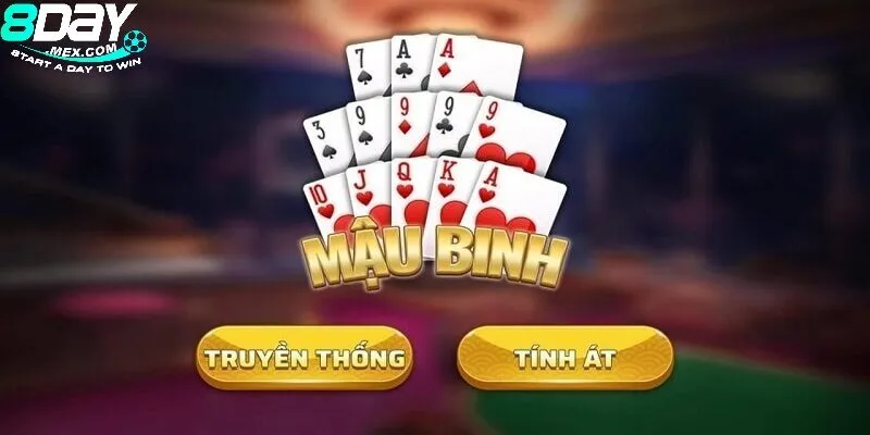 Mậu Binh 8Day – Trải nghiệm cá cược bài đỉnh cao 1 Mậu Binh 8day là nền tảng cá cược trực tuyến uy tín.