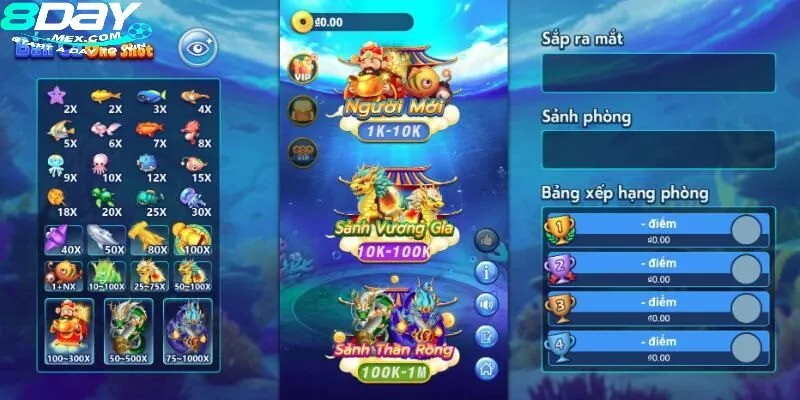 Khám Phá One Shot Fishing 8Day – Game Bắn Cá Hot 2025 1 Sơ lược thông tin về tựa game One Shot Fishing